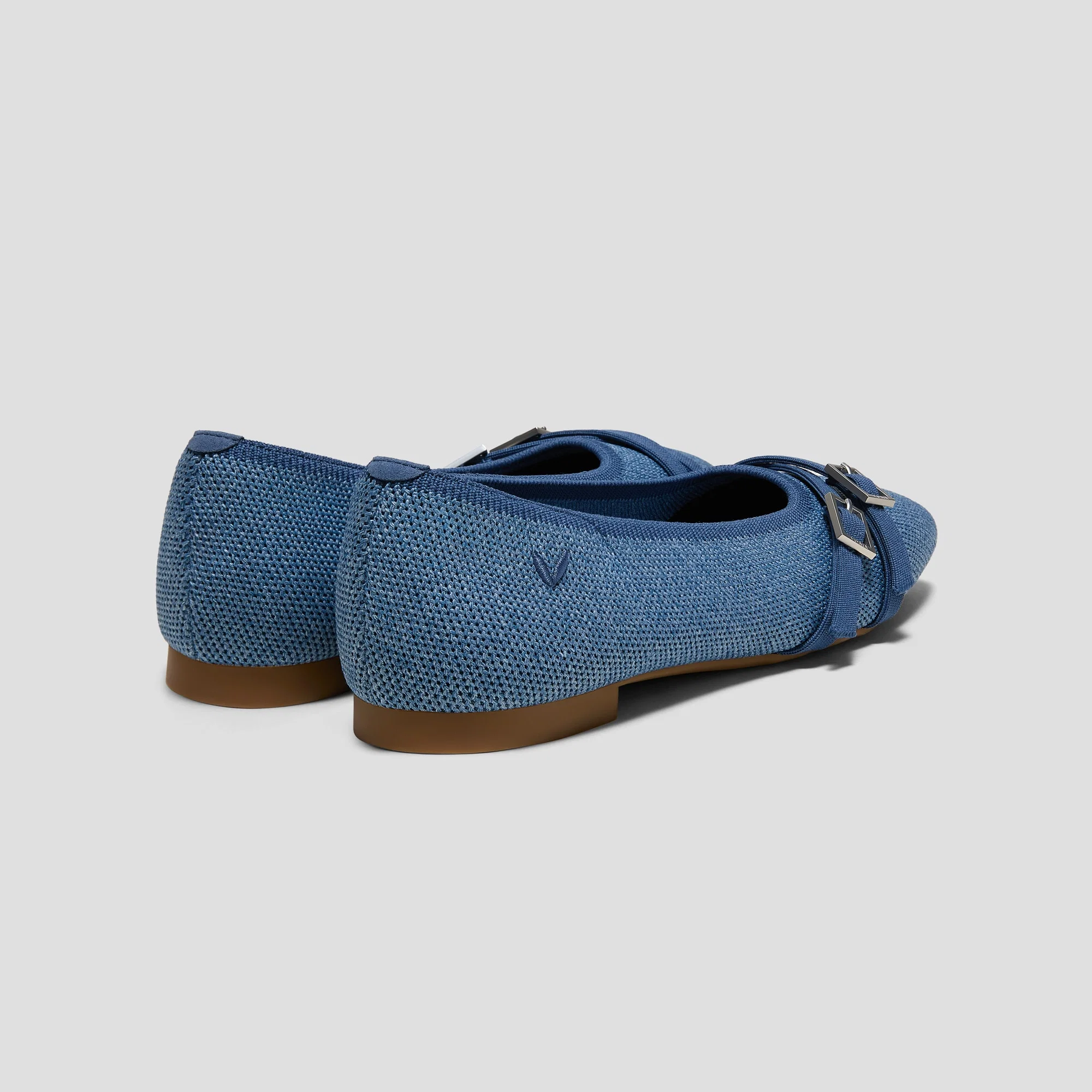 Square-Toe Margot Crisscross Flats (Marah)