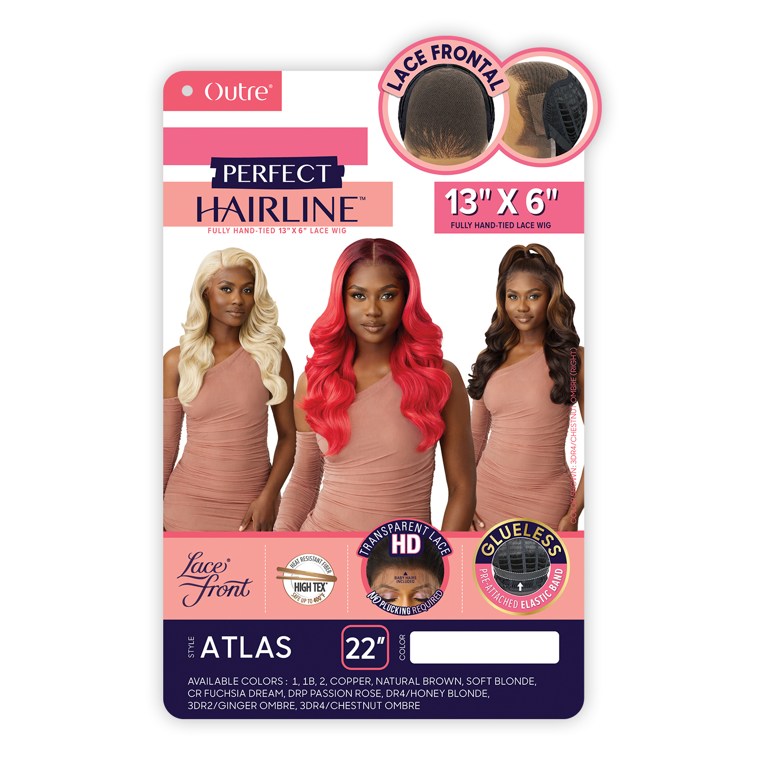 Outre HD Lace Frontal Wig Perfect Hairline Glueless Fully Hand-Tied 13X6 Lace Wig Atlas