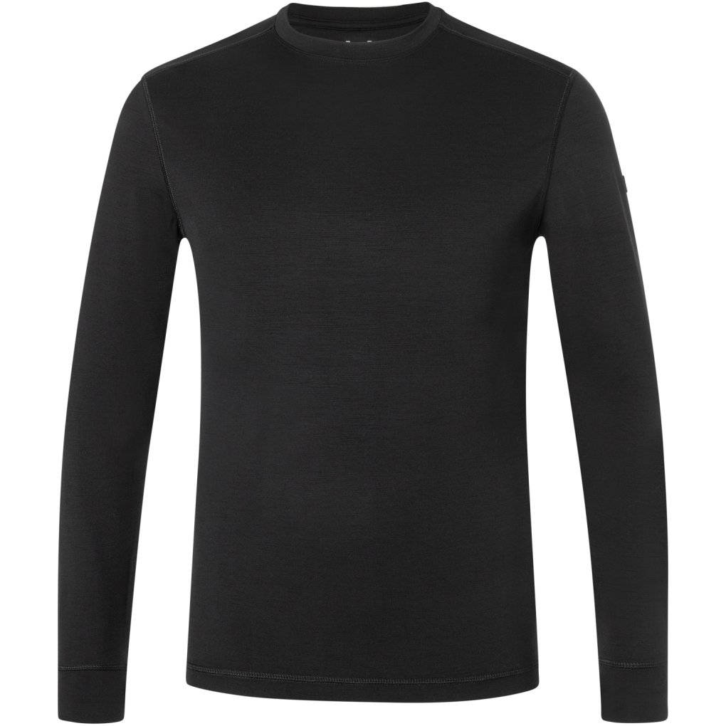 SUPER.NATURAL Lux Base Longsleeve Men - Jet Black
