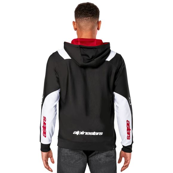 Sweat Alpinestars SESSION V3 HOOD - Noir / RougeRef : AP3880