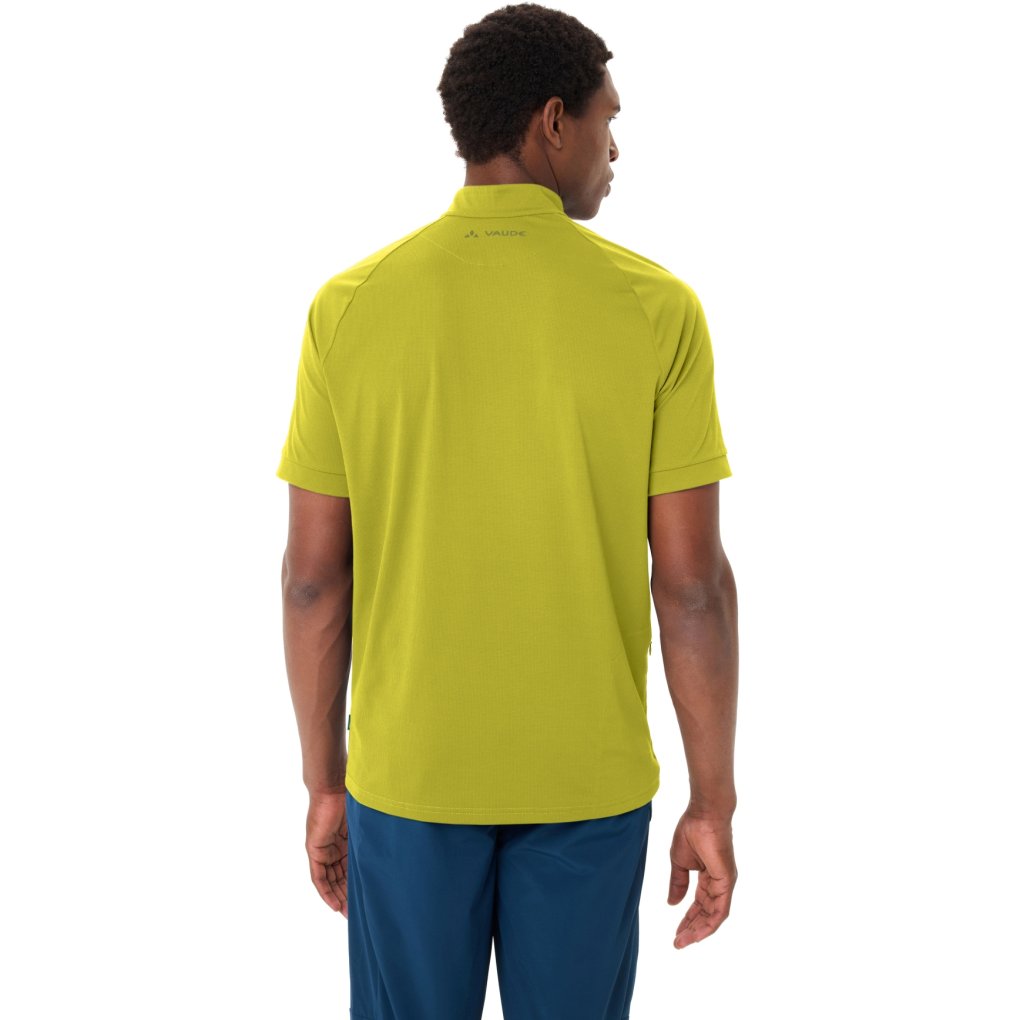 Vaude Adlux Half-Zip Shirt Men - light leaf