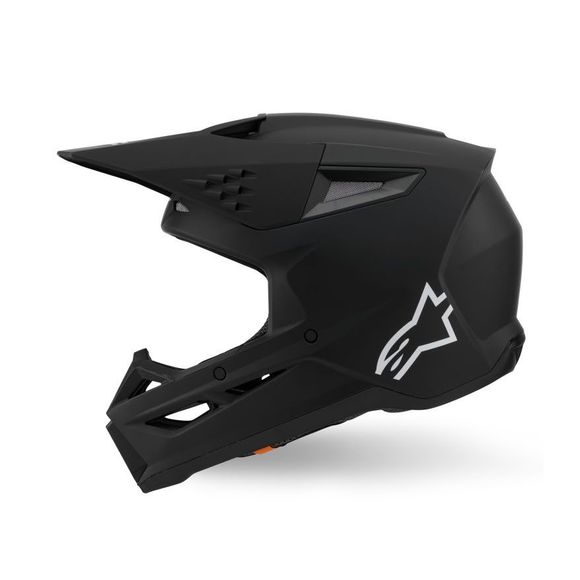 Casque cross Alpinestars S-M3 SOLID 2025 - NoirRef : AP3956