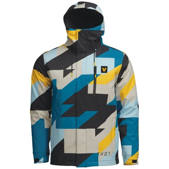 Thor Tour Brave 2025 enduro jacket - blue / yellowRef: To3395