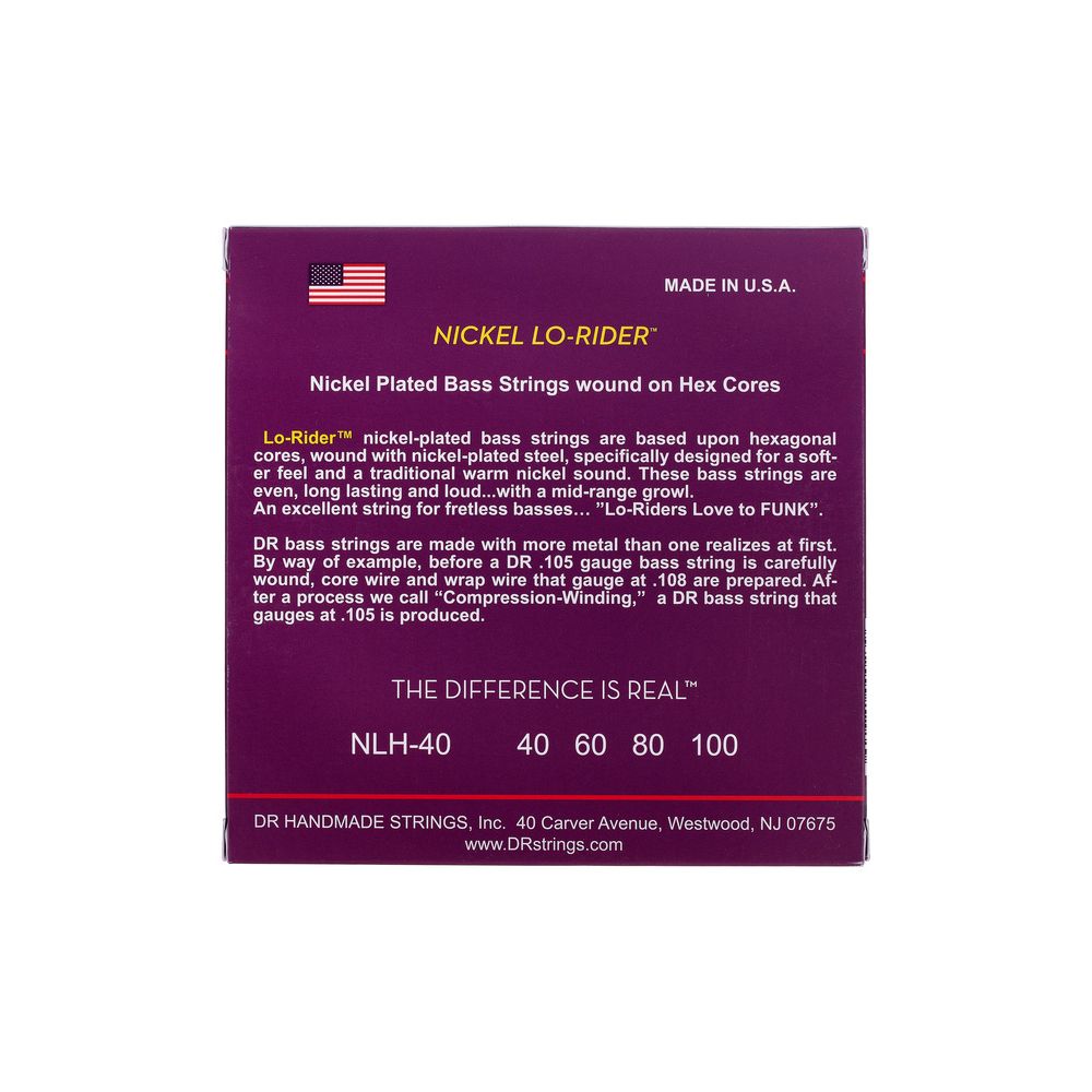 DR Strings Nickel Lo