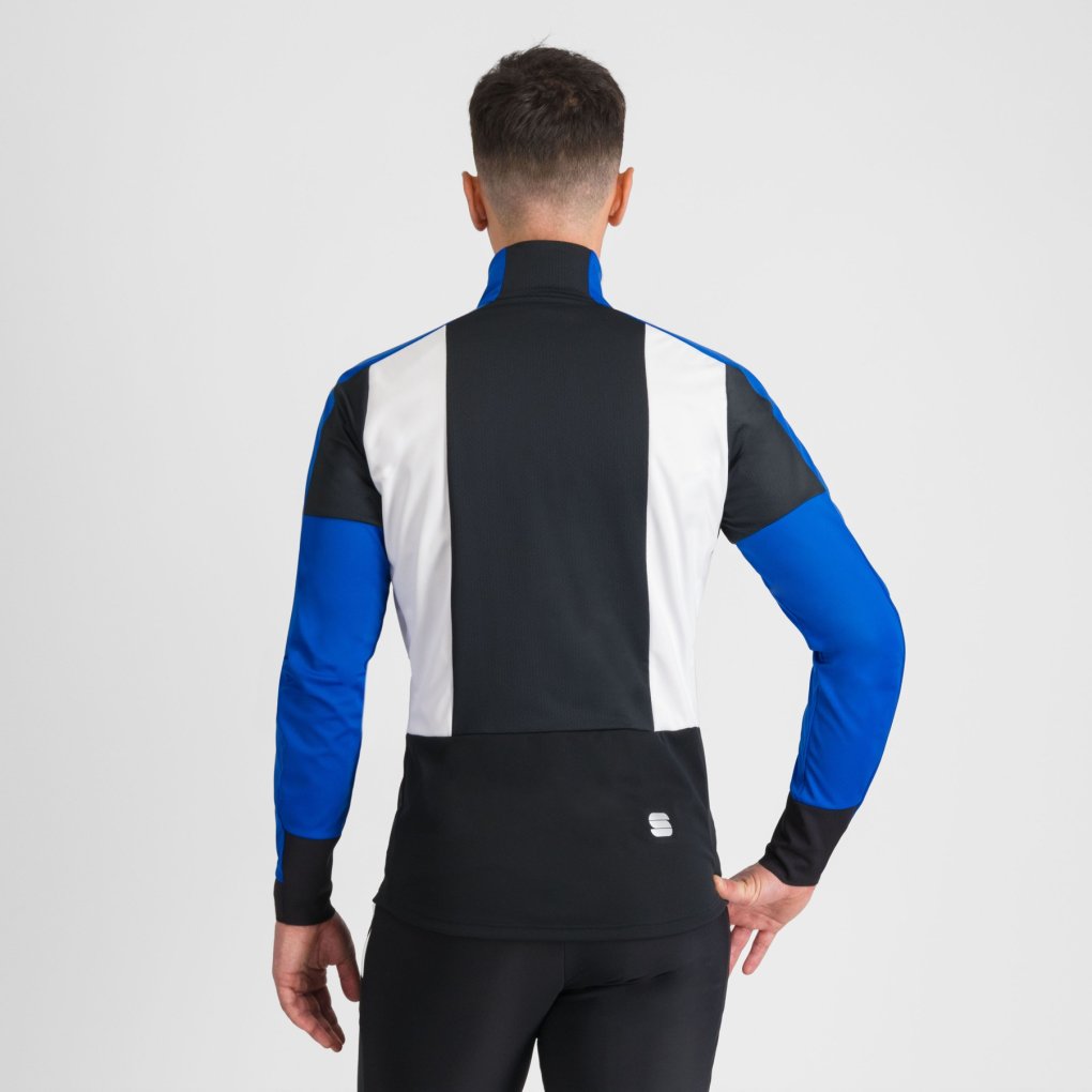 Sportful Apex Jacket Men - 113 Bright Blue/White