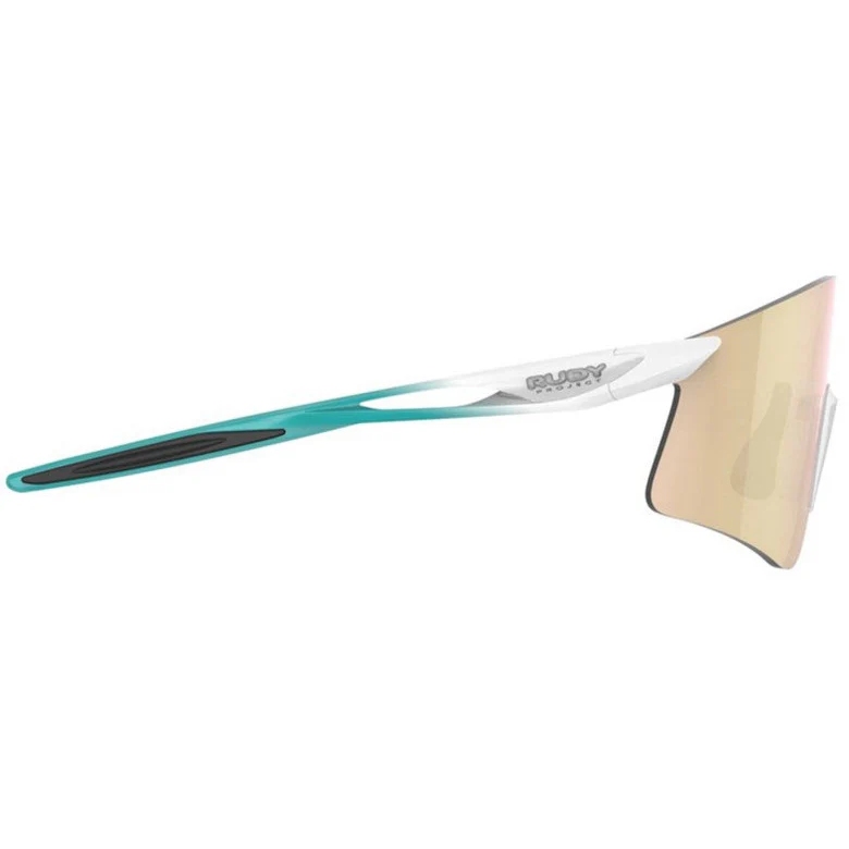 Rudy Project Astral X Glasses - Team Bahrain Victorious 2025 - White Titanium Matte - RP Optics Multilaser Rose Gold