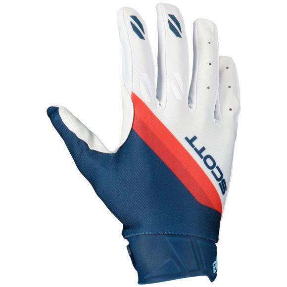 Gants cross Scott EVO DIRT 2024 - Rouge / BlancRef : SCO1490