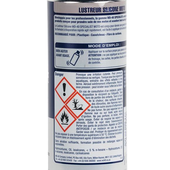 Lustrating WD 40 Silicone 400 ml universal productRef: WD0008 / 050060