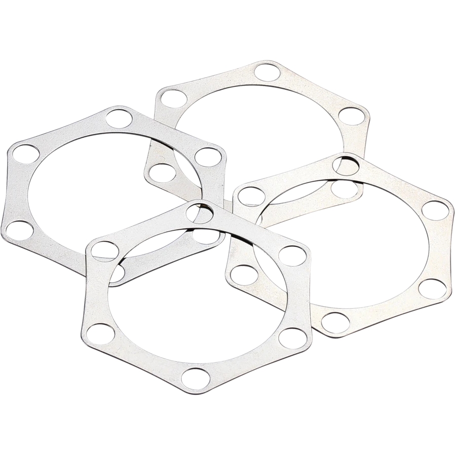 BBB Cycling 6-bolt Shimset for 6-bolt Rotors BBS-130 - 4 Pcs - silver