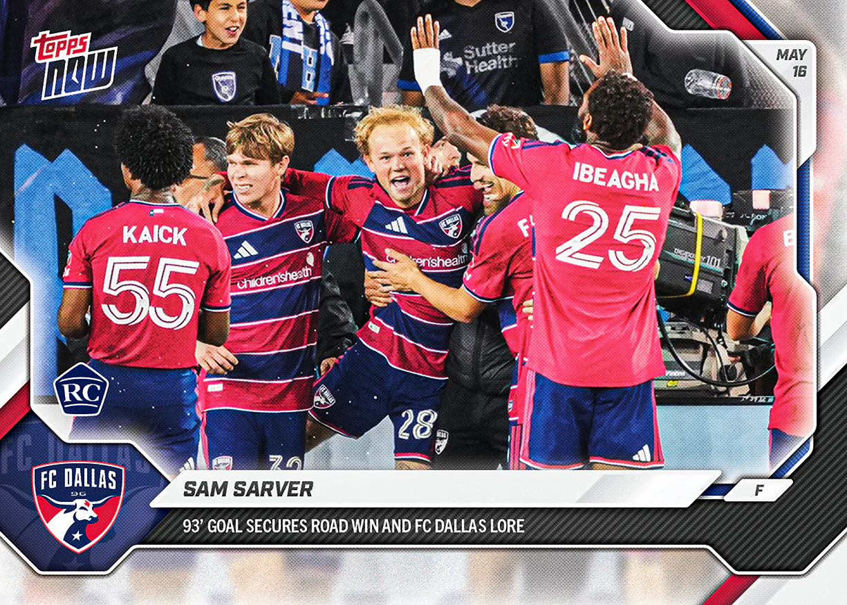 Sam Sarver - 2026 MLS Topps NOW® - Card 47 - PR: 430