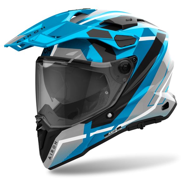 Full-Face Helmet Airoh COMMANDER 2 - MAVICK - BlueRef: Ar1408-C760