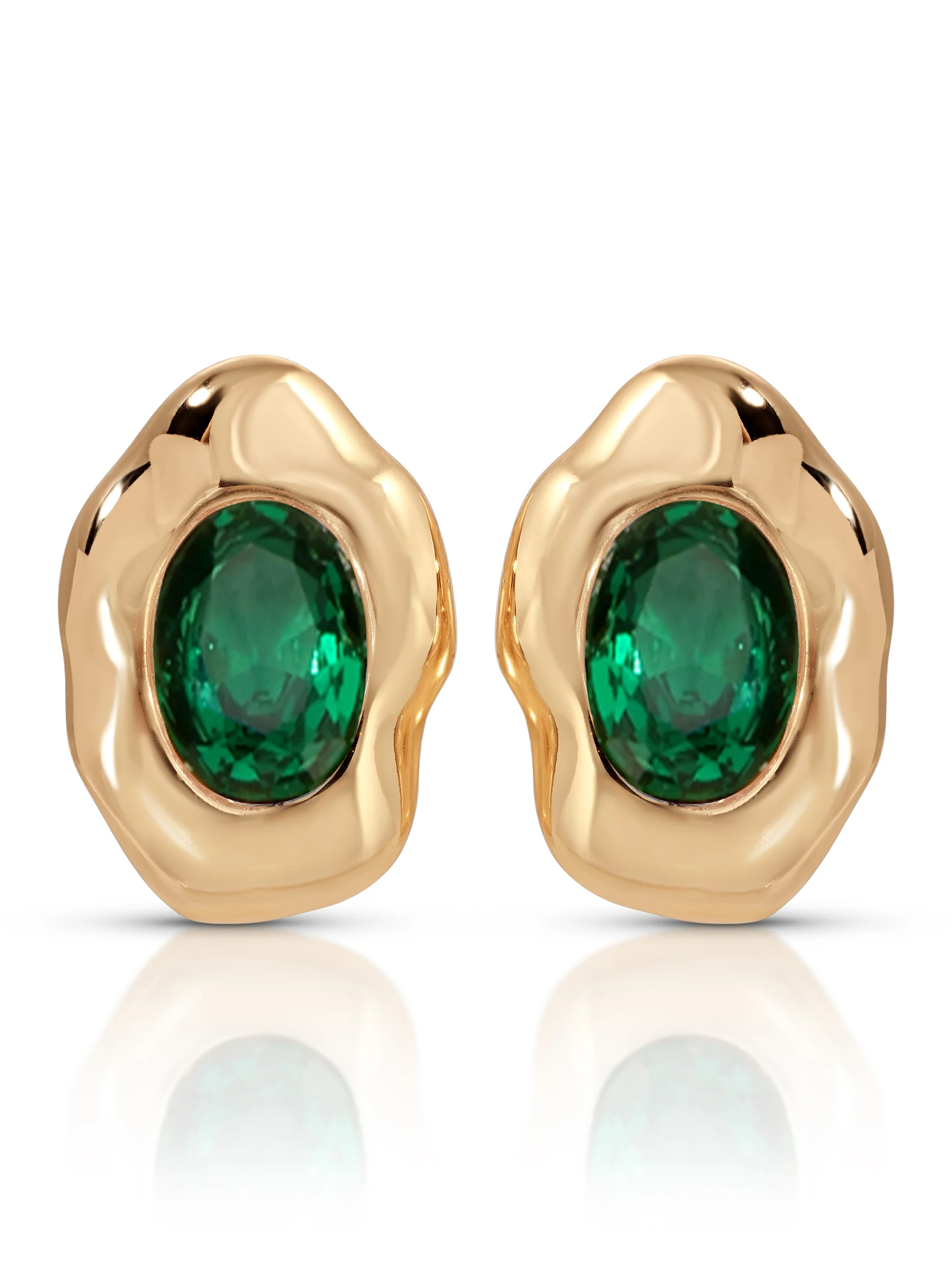 Molten Glow Crystal Studs