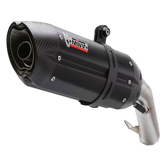 Mivv Suono silencer black steel (carbon tip)Ref: MVS037L9 / 1089425001