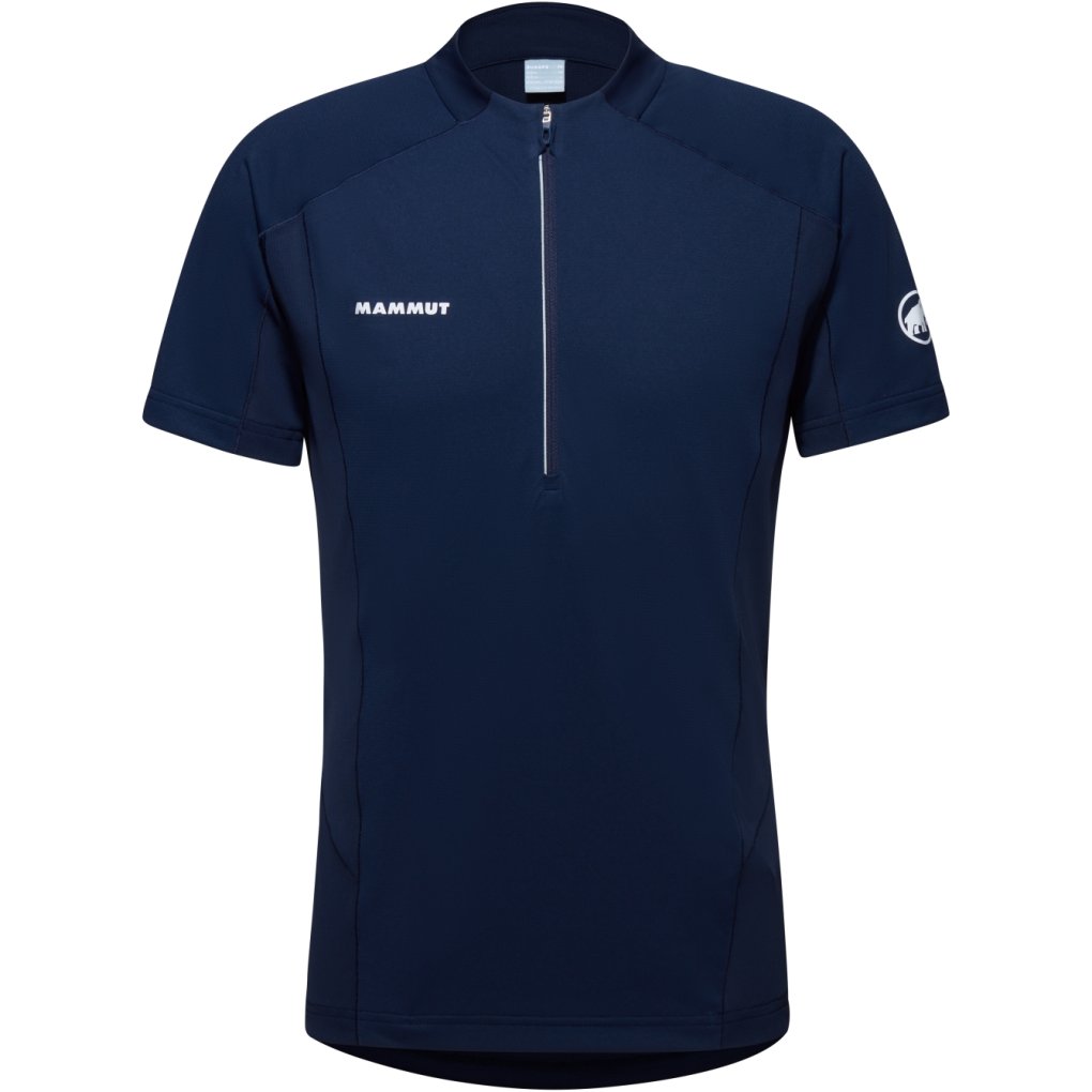 Mammut Aenergy Half Zip T-Shirt Men - marine