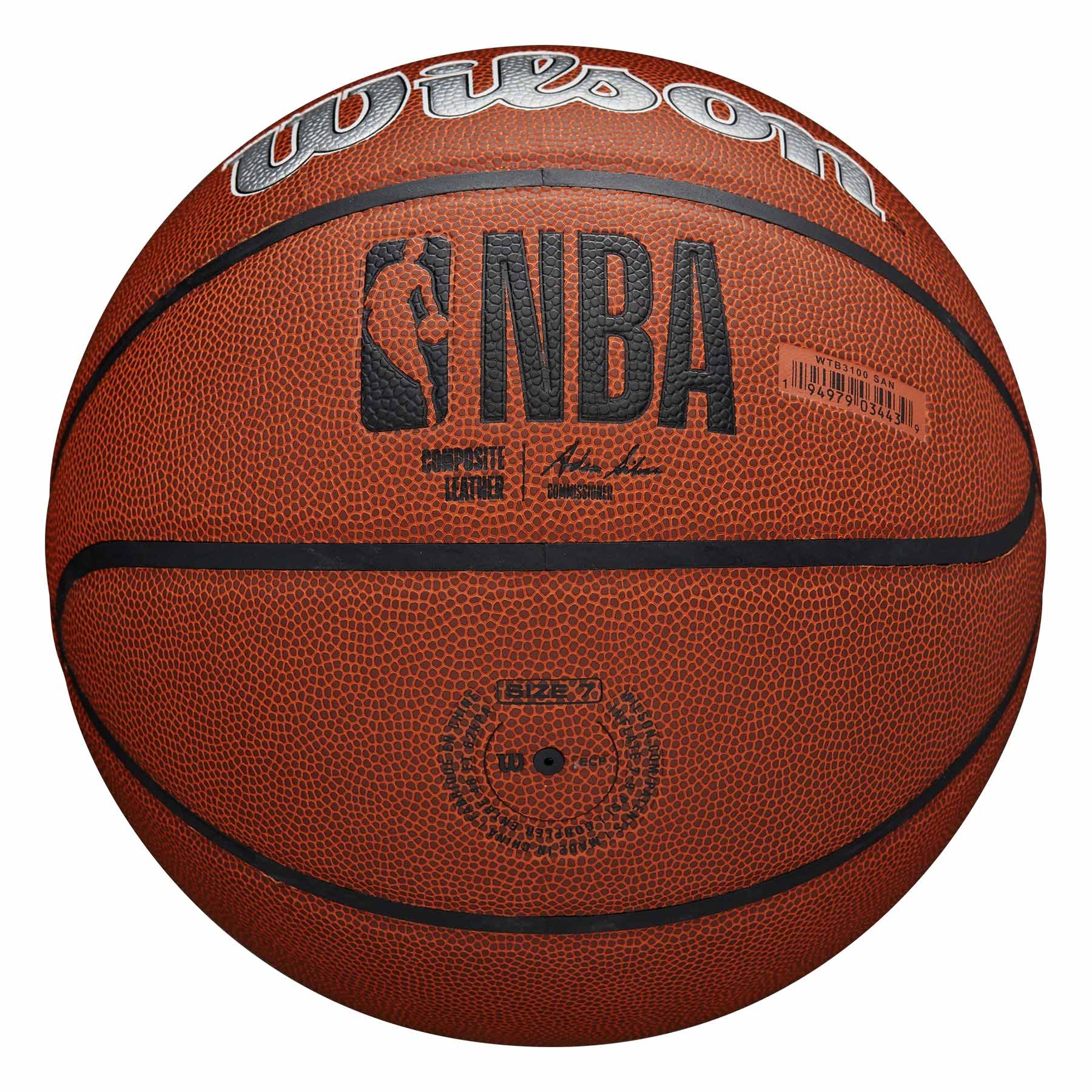 San Antonio Spurs Wilson Team Alliance NBA Basketball (Size 7)