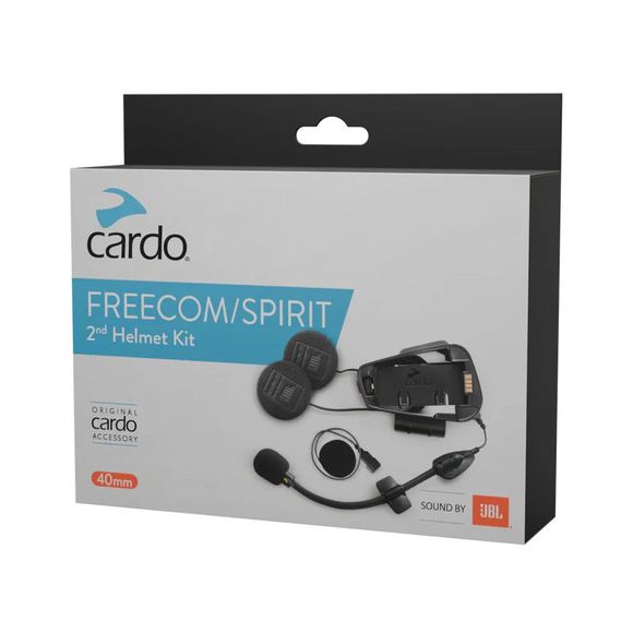 Kit for intercom Cardo 2nd headset Freeecom X/Spirit JBL 2Micros 2 Speaker/Stick BaseRef: Cr0082 / Acc00009