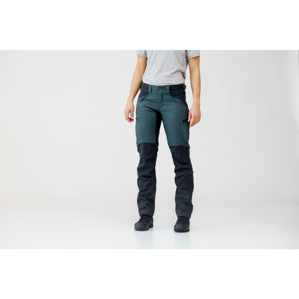 Lundhags Makke Hiking Pants Women - Regular - Forest Green 604