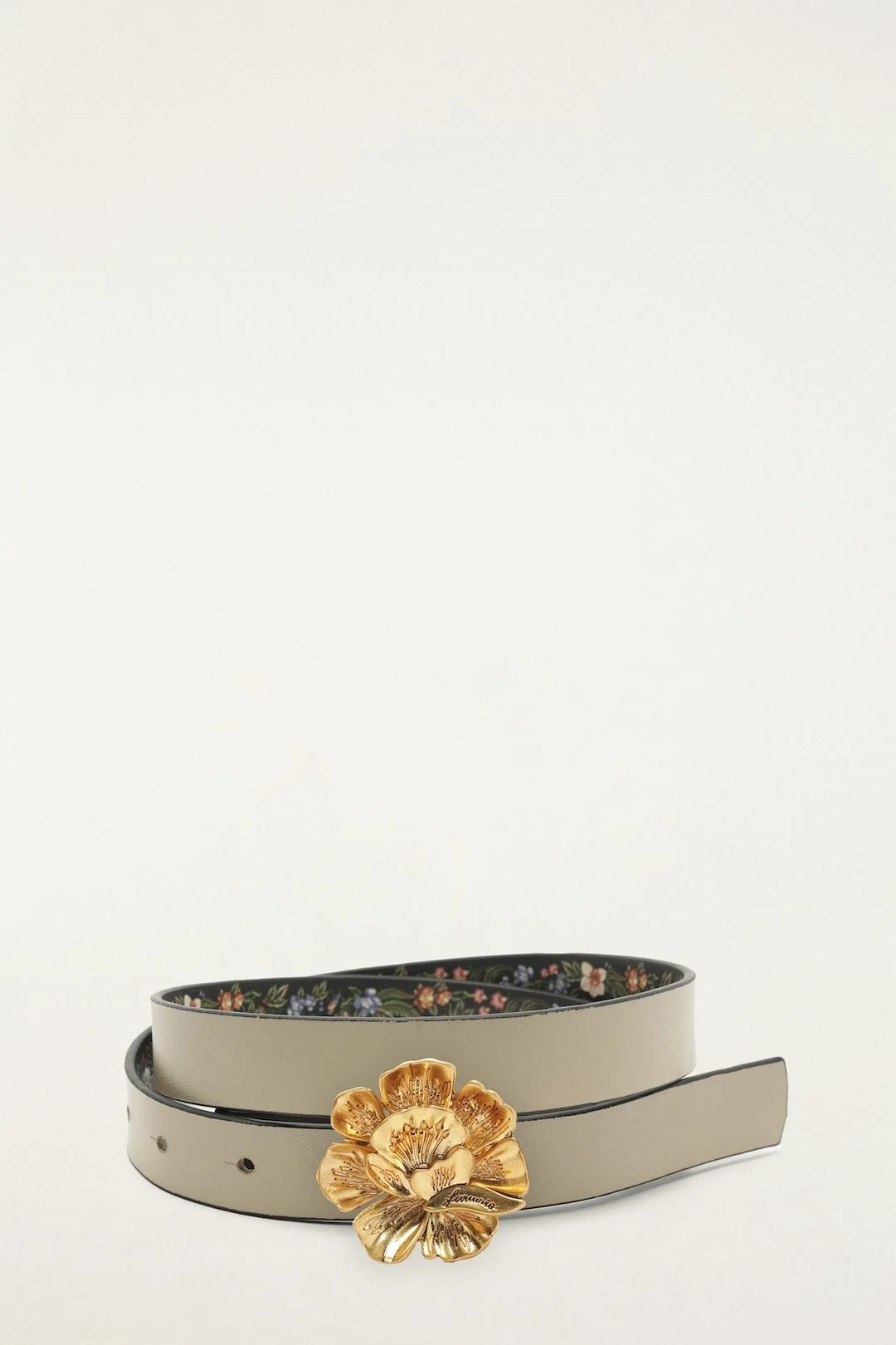 Grey Double Sided Strap Belt