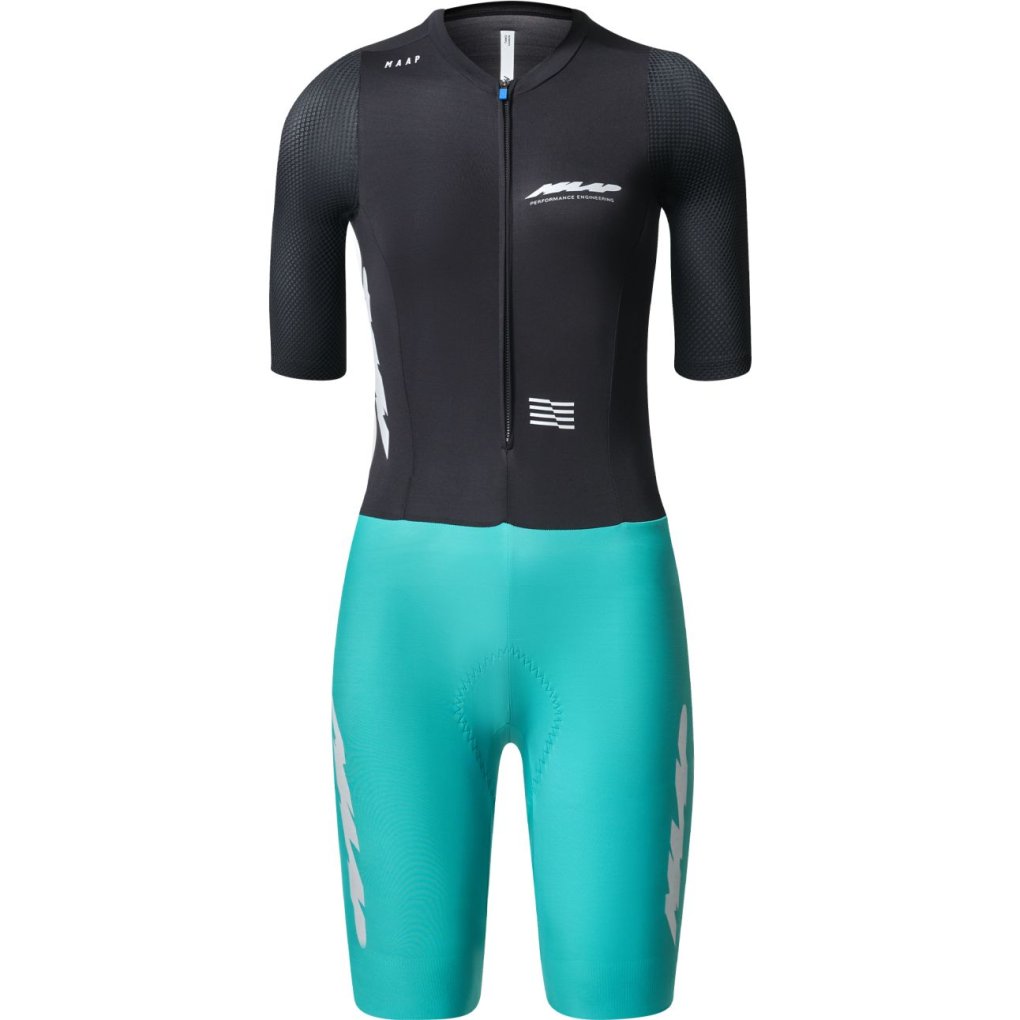 MAAP Eclipse Pro Race Suit Women - black/deep lagoon