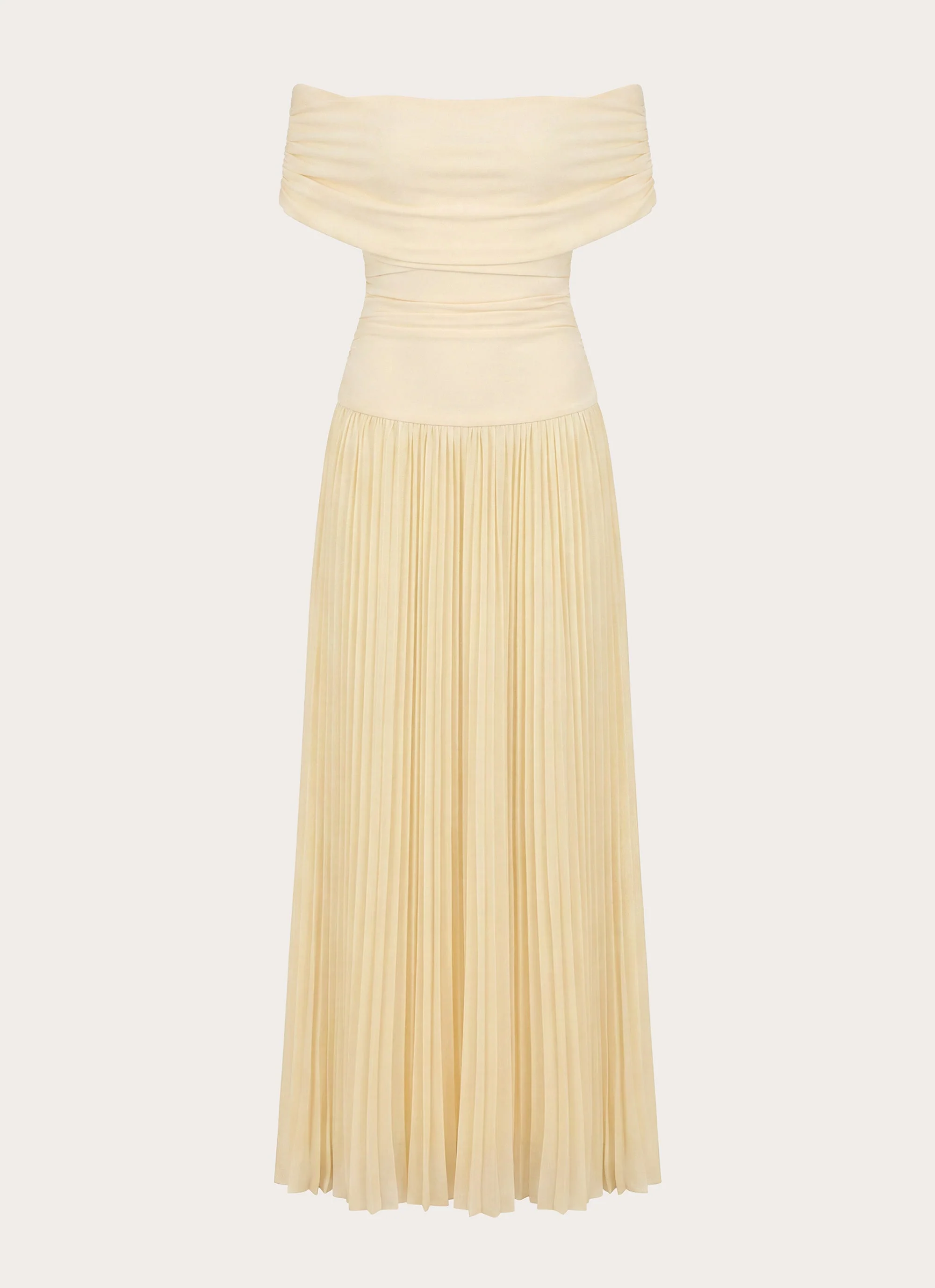 Harvest Sky Maxi Dress - Baby Yellow