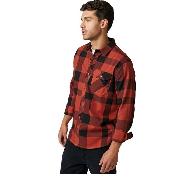 Fox voyd 2.0 flannel shirt - black / redRef: FX3586