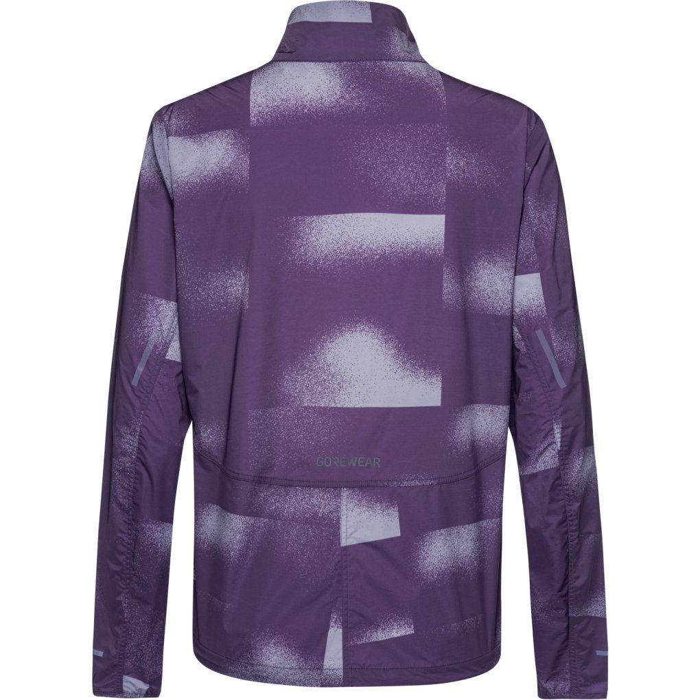 GOREWEAR Concurve Cloud Windbreaker Women - mosaic purple indigo / amethyst grey DEDF