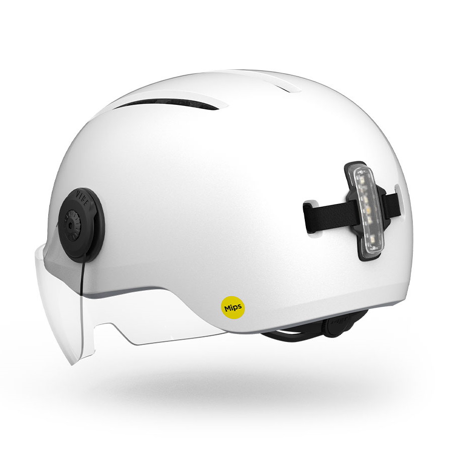 MET Vibe On Mips Bike Helmet - White Glossy