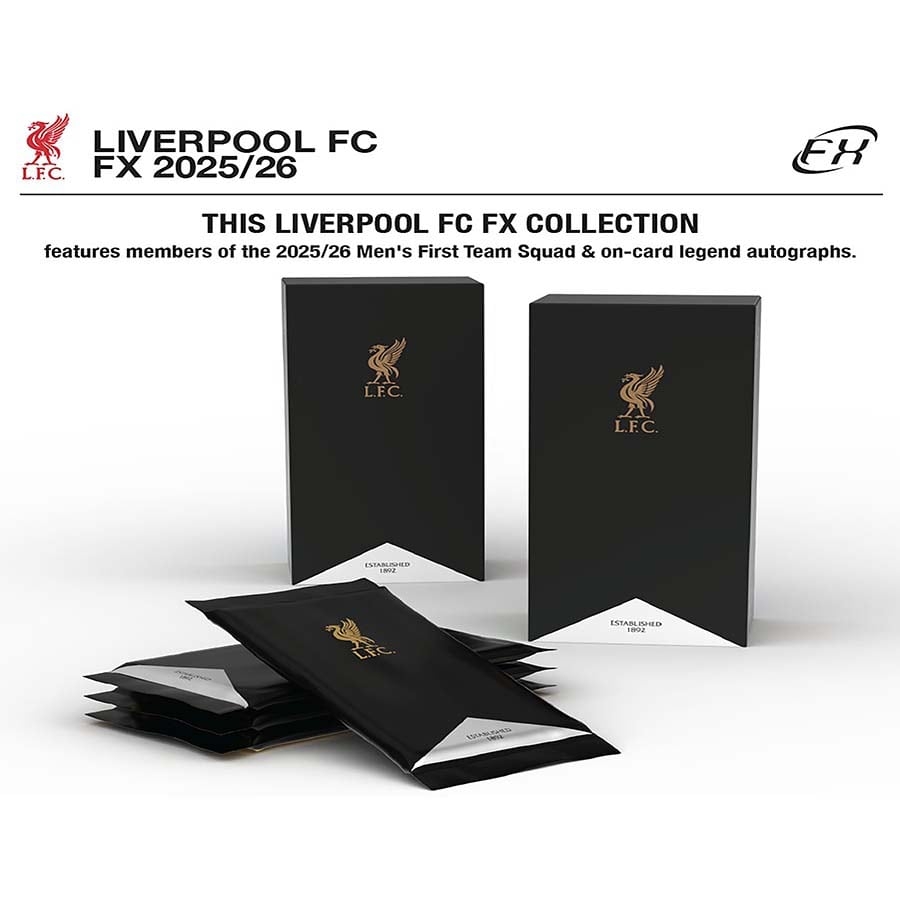 2025/26 Futera Liverpool FC FX Collection Hobby Box