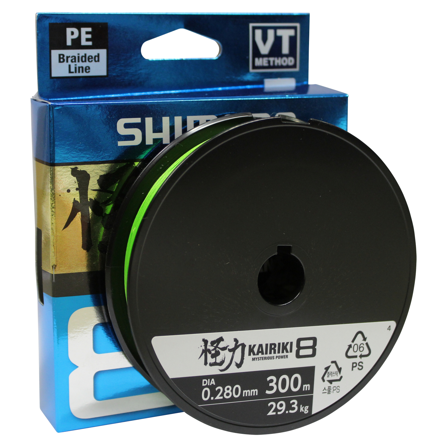 Shimano Fishing Line Kairiki SX 8 (yellow, 150 m)