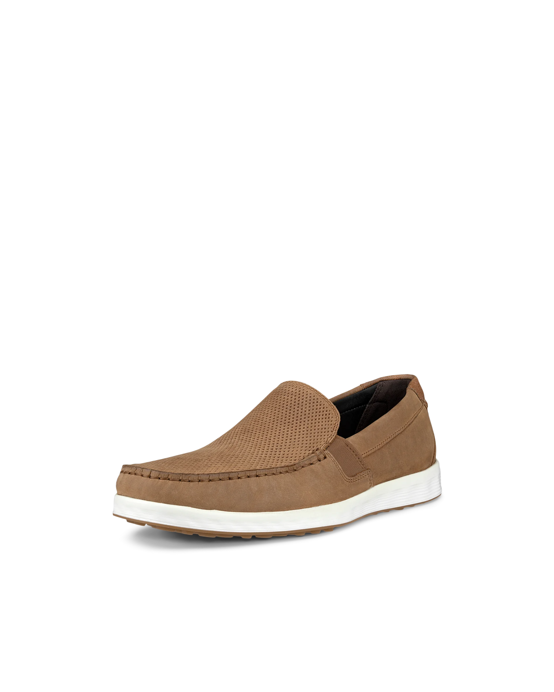 ECCO S LITE MOC M Herren Mokassins aus Nubukleder Braun