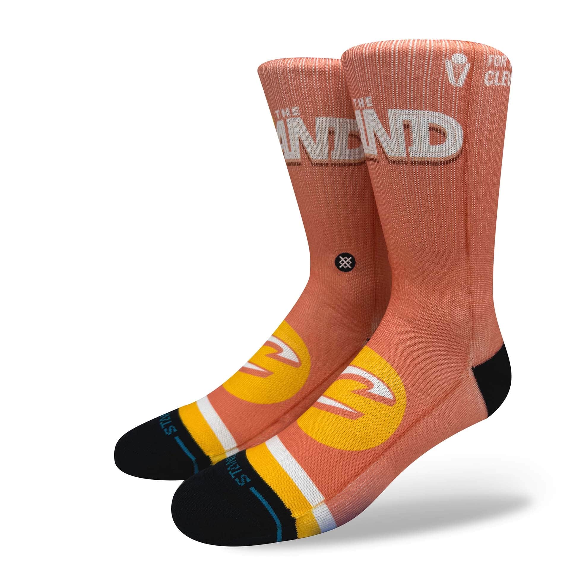 Cleveland Cavaliers 2025-26 NBA City Edition Crew Socks
