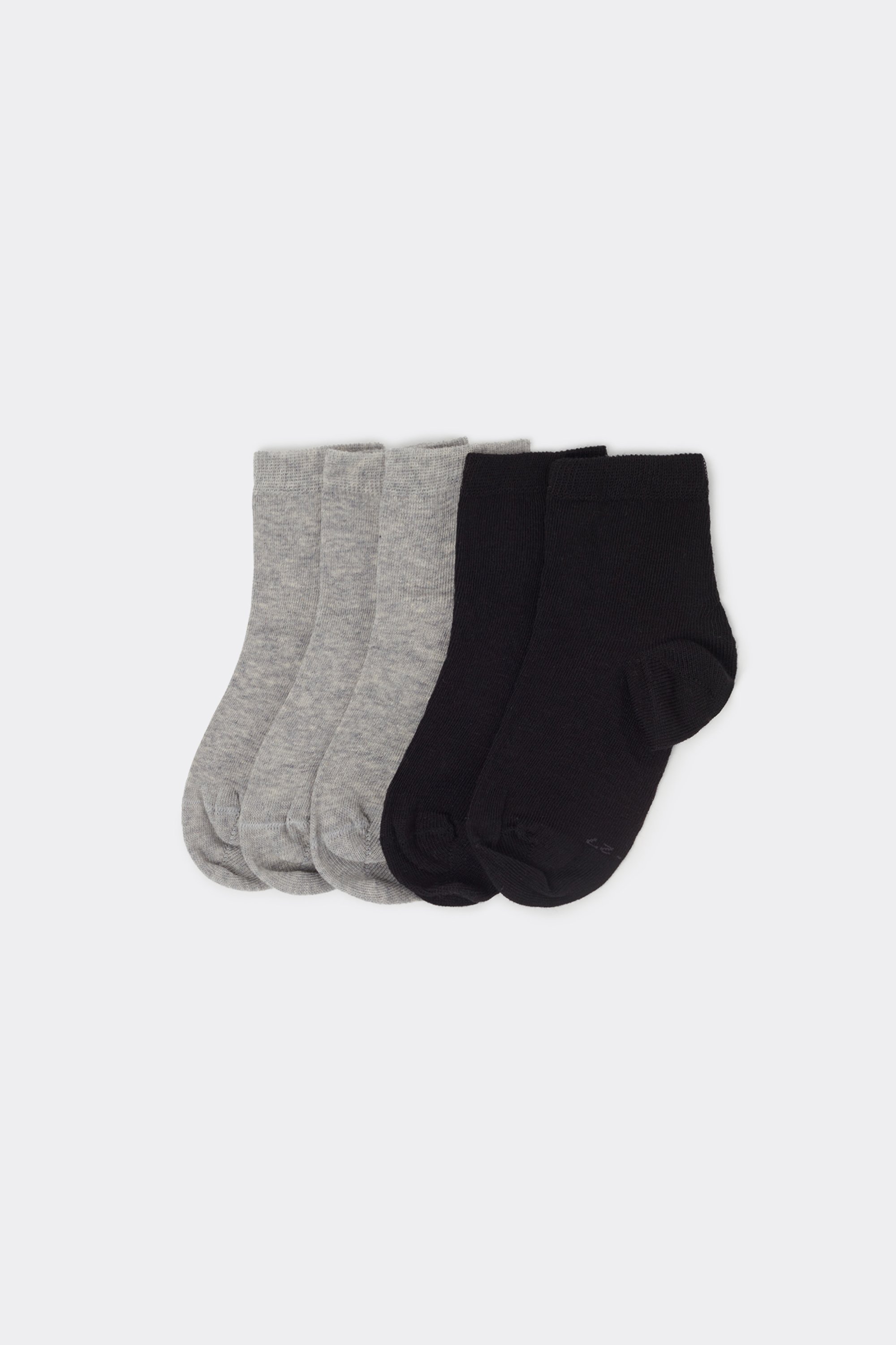 5 Pairs of Kids' Unisex Short Light Cotton Socks