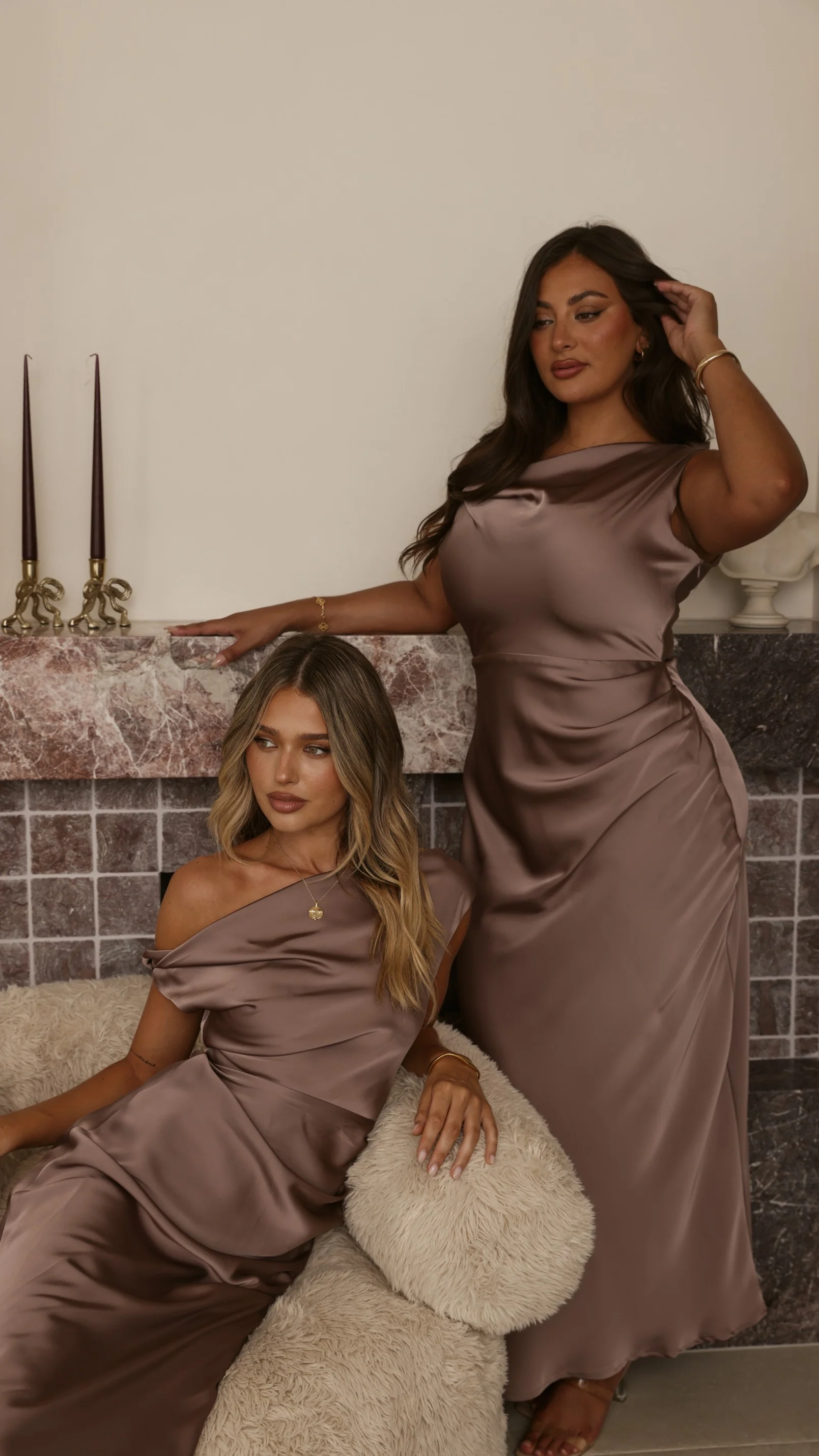 Gigi Maxi Dress - Mushroom