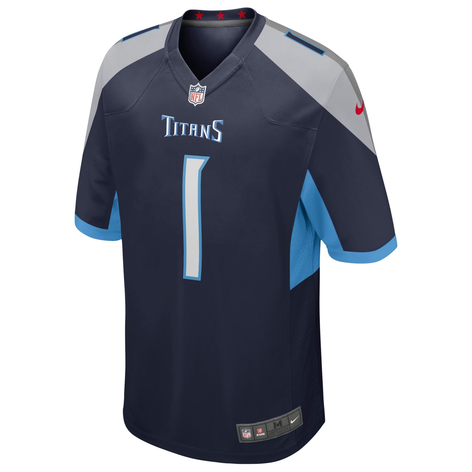 Cam Ward #1 Tennessee Titans Nike Game NFL Jersey Navy