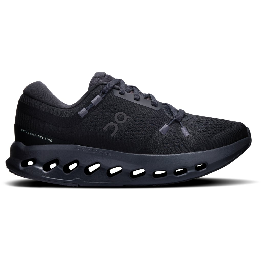 On Cloudsurfer 2 Running Shoes Women - Wide - Black | Black