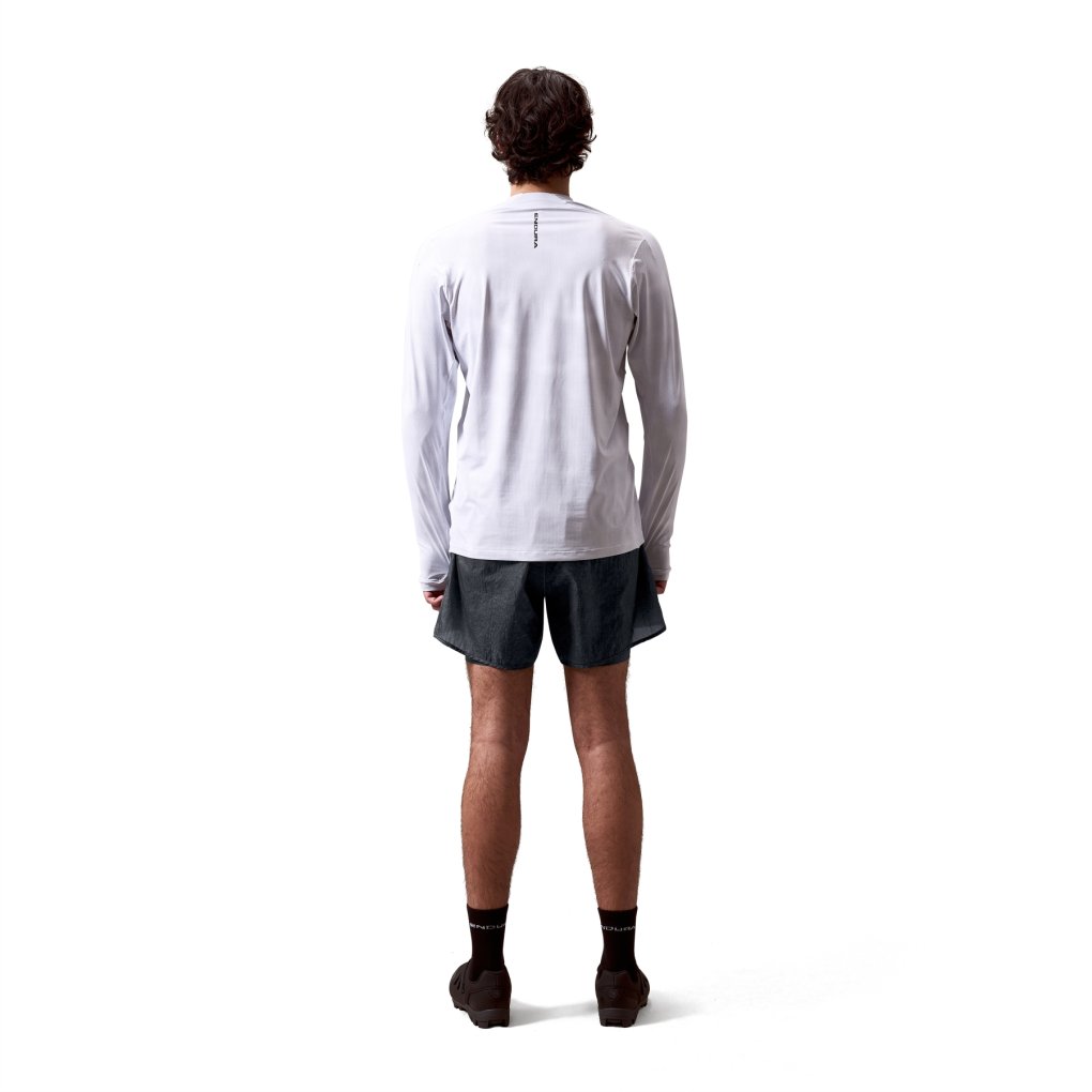 Endura Alltrack Rout Tech Long Sleeve Tee Men - white