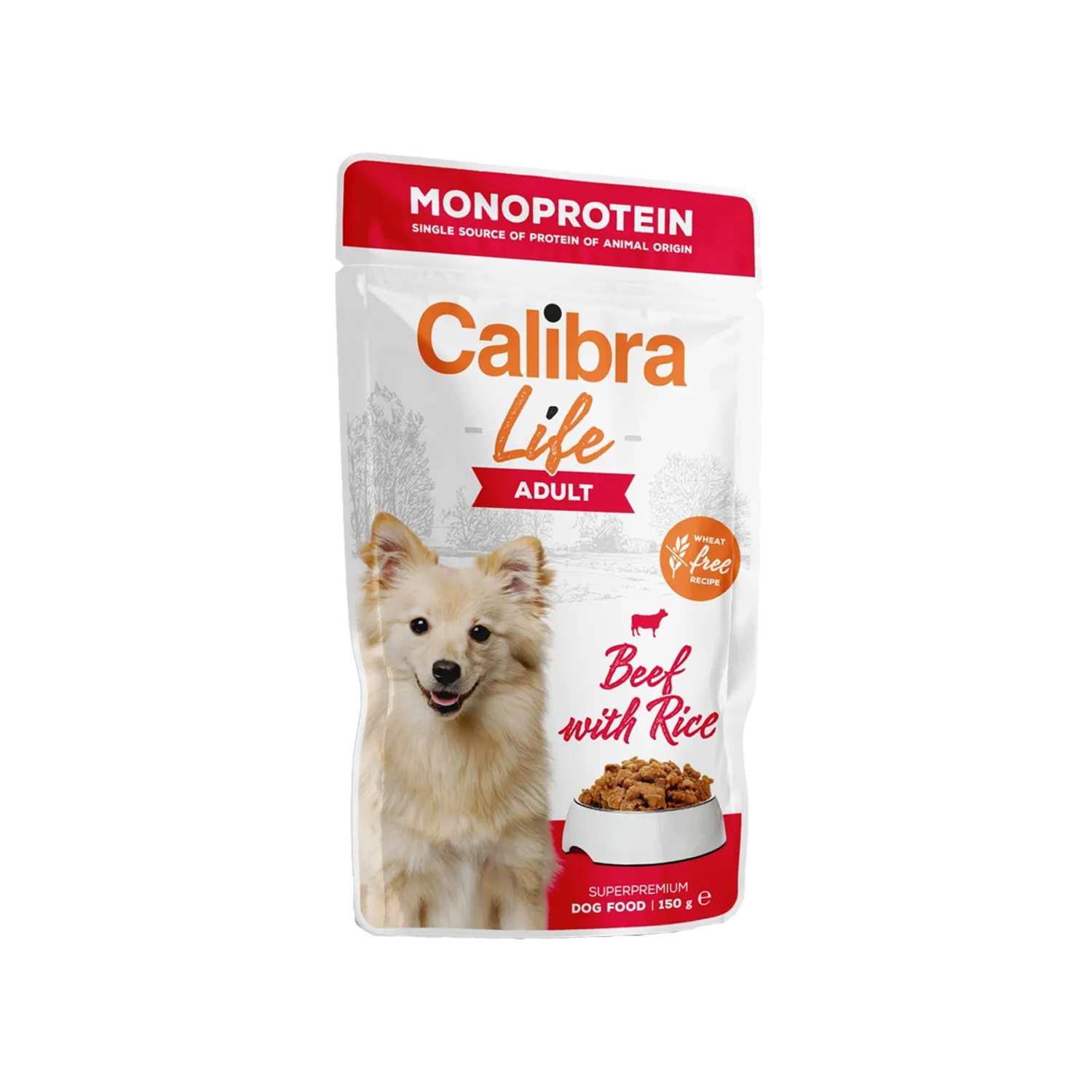 Calibra Dog Life Adult Wet Food - Chicken - 10 x 150 grams