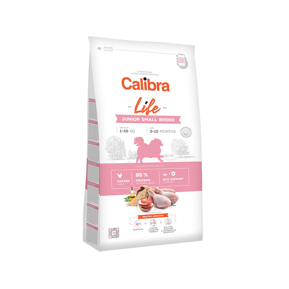 Calibra Dog Life Junior Small Breed - Chicken - 1.5kg