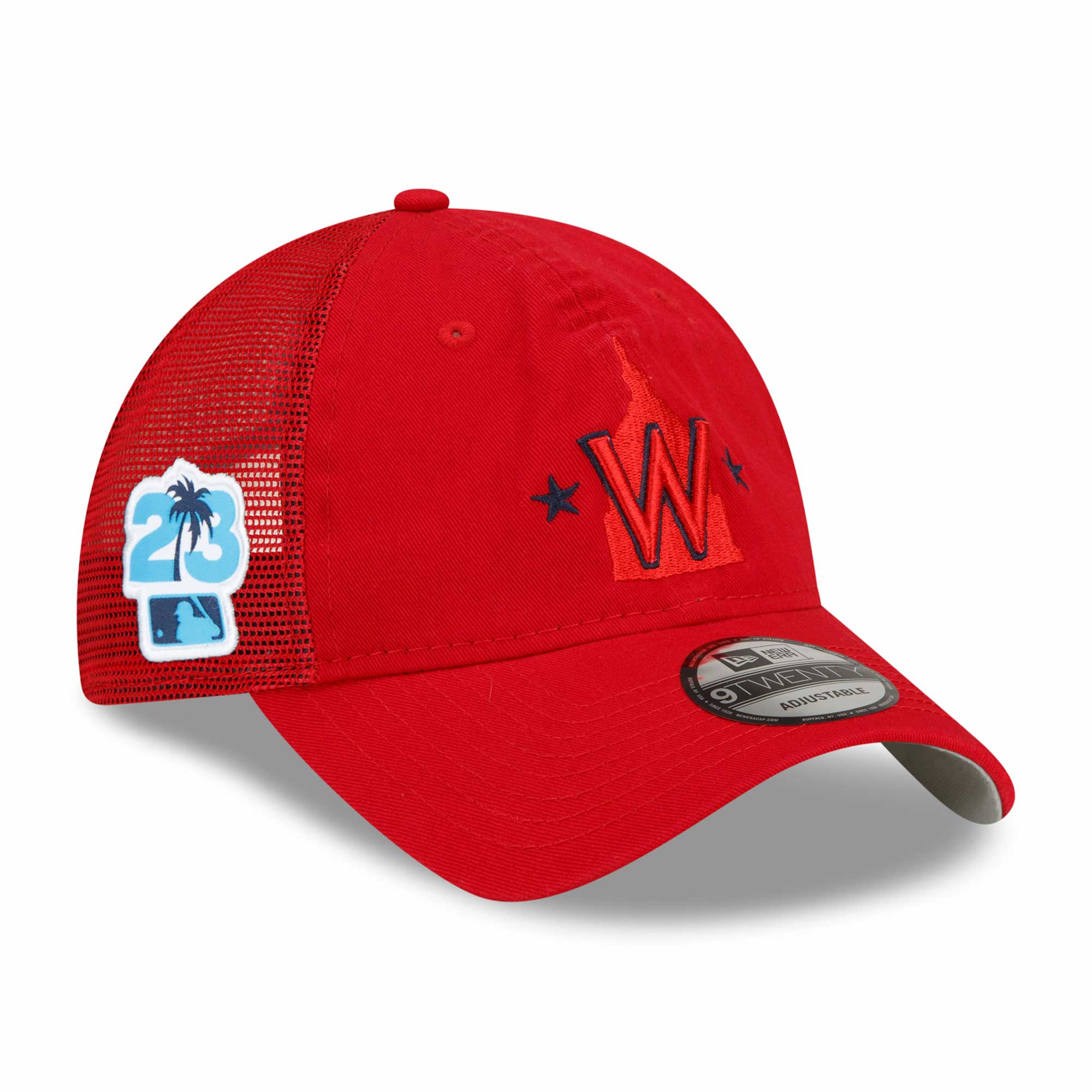 Washington Nationals 2023 Spring Training New Era 9TWENTY MLB Cap Red