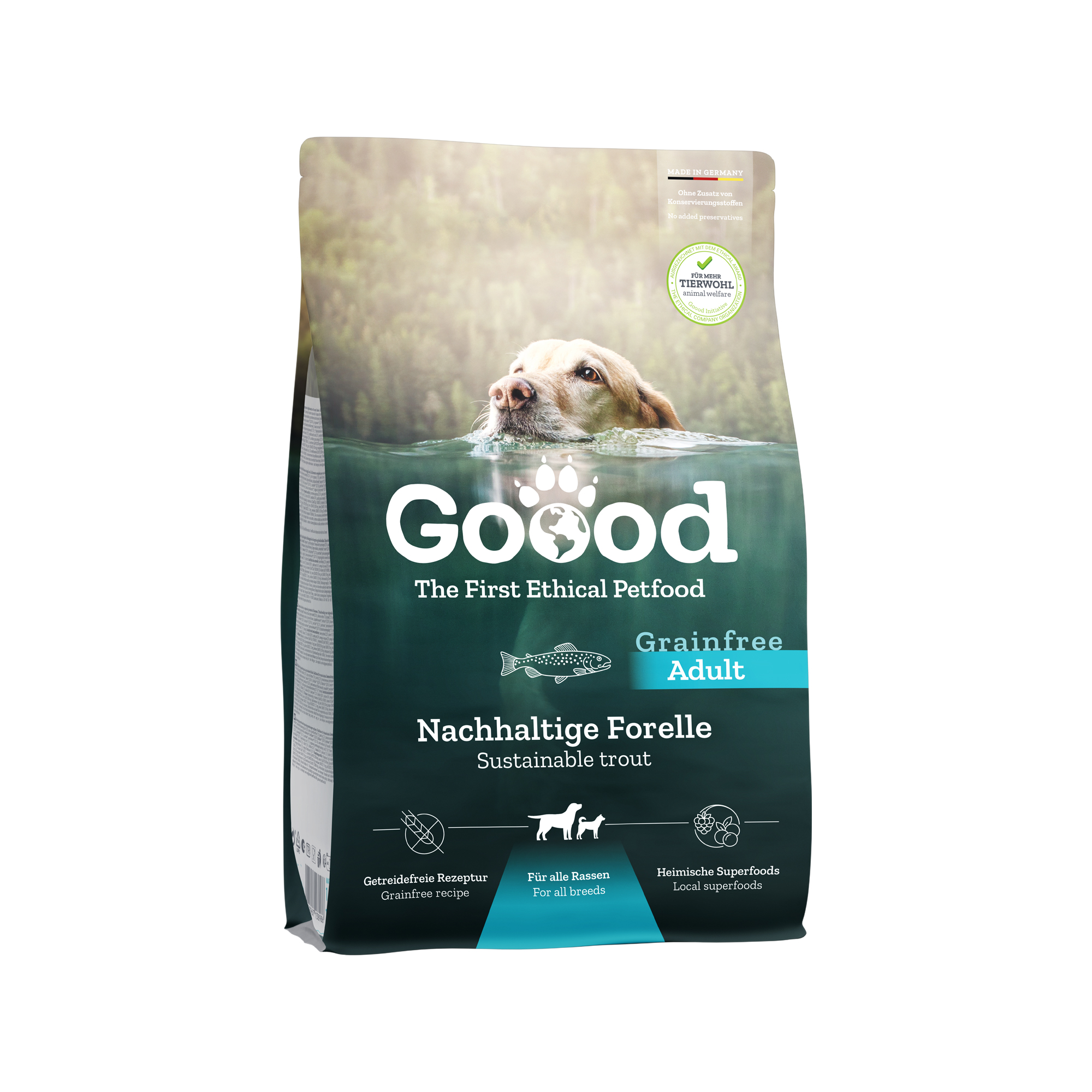 Goood Adult Dog Food - Sustainable Trout - 10kg