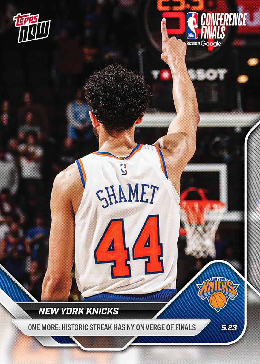 New York Knicks - 2025-26 NBA Topps NOW® - Card 319