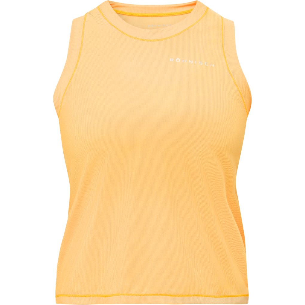Röhnisch Rib Cropped Singlet Women - Jurassic Gold