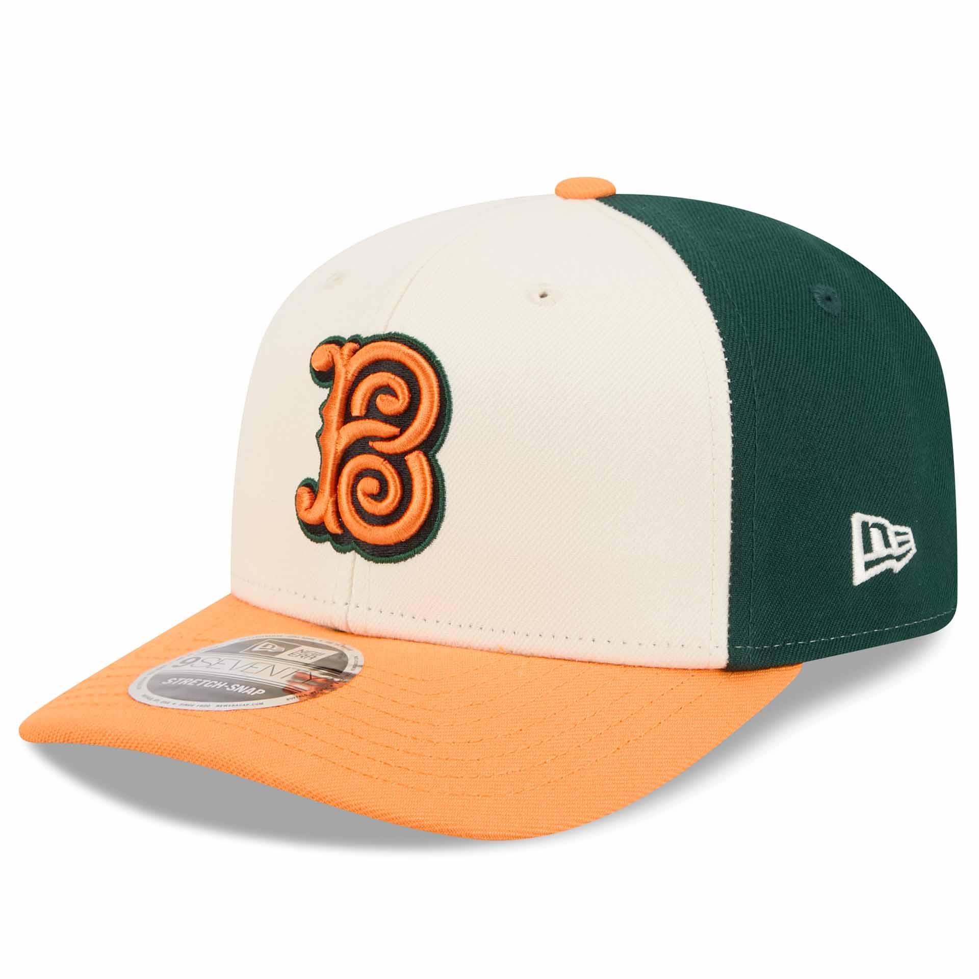 Baltimore Orioles MLB City Connect Stretch-Snap 9SEVENTY Cap Green