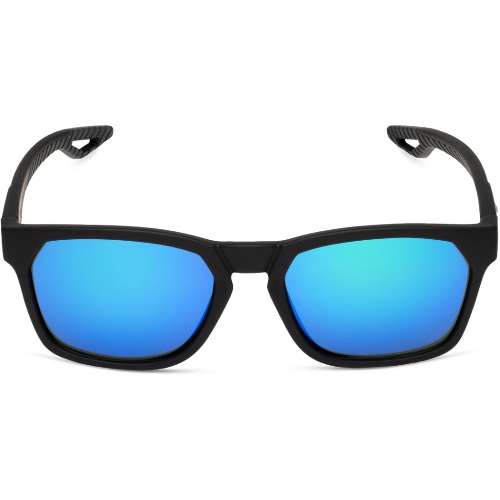 Spiuk Nauka Glasses - Black - Mirror Green