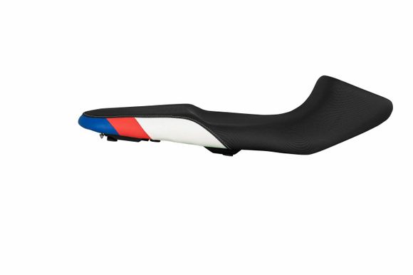 Heated Touratech Red blue Fresh Touch comfort saddle - LowBMW 900 F 900 GS - 2024 - 2026Ref: Trt00481A / 01-083-5900-0