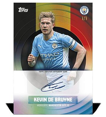 Topps Manchester City Team Set 2022 - Box With 36 Cards