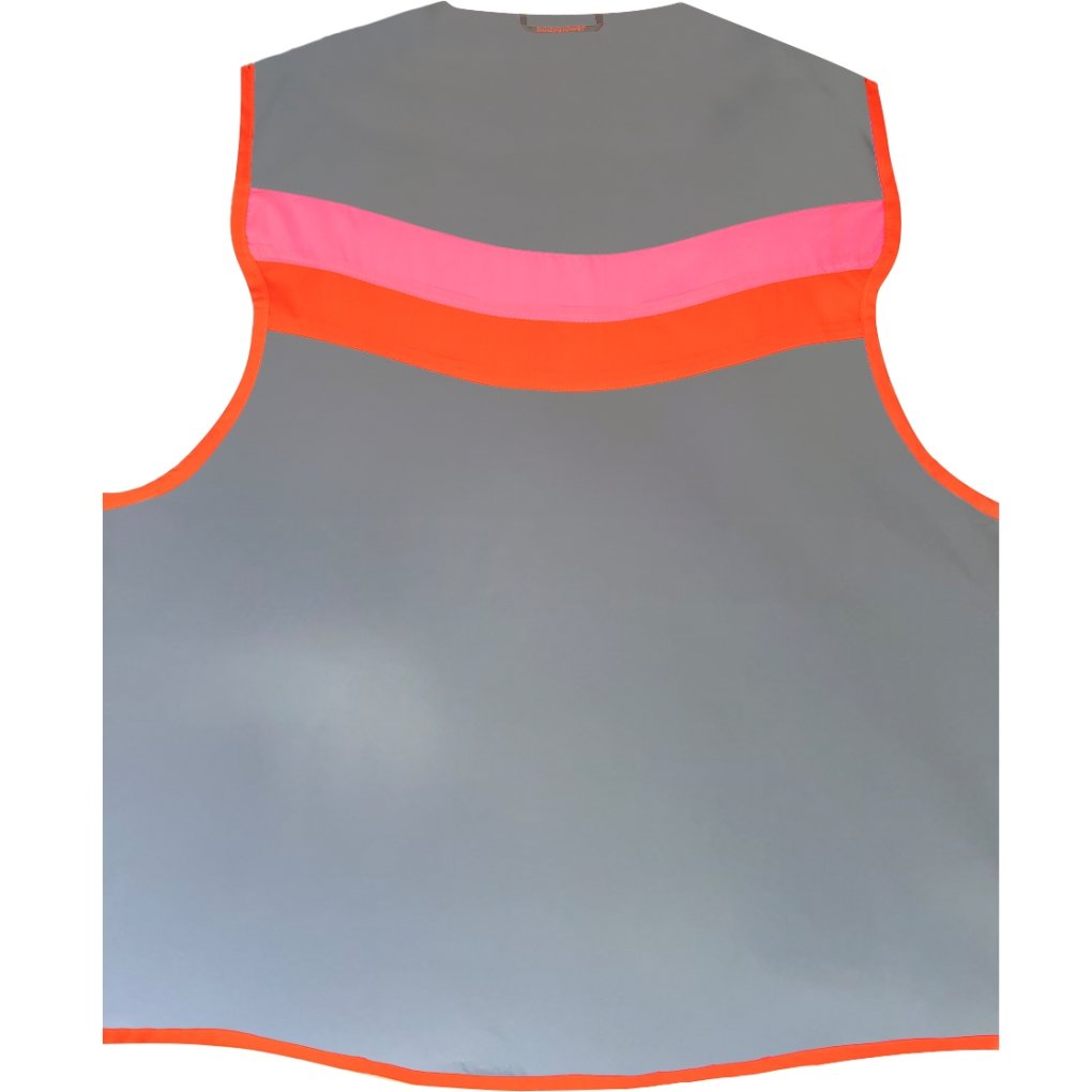Gofluo Wavelight Bodyglower Safety Vest - Grey Reflective