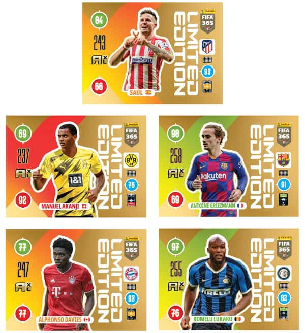 Panini FIFA 365 2021 Adrenalyn XL - All 10 Multipacks