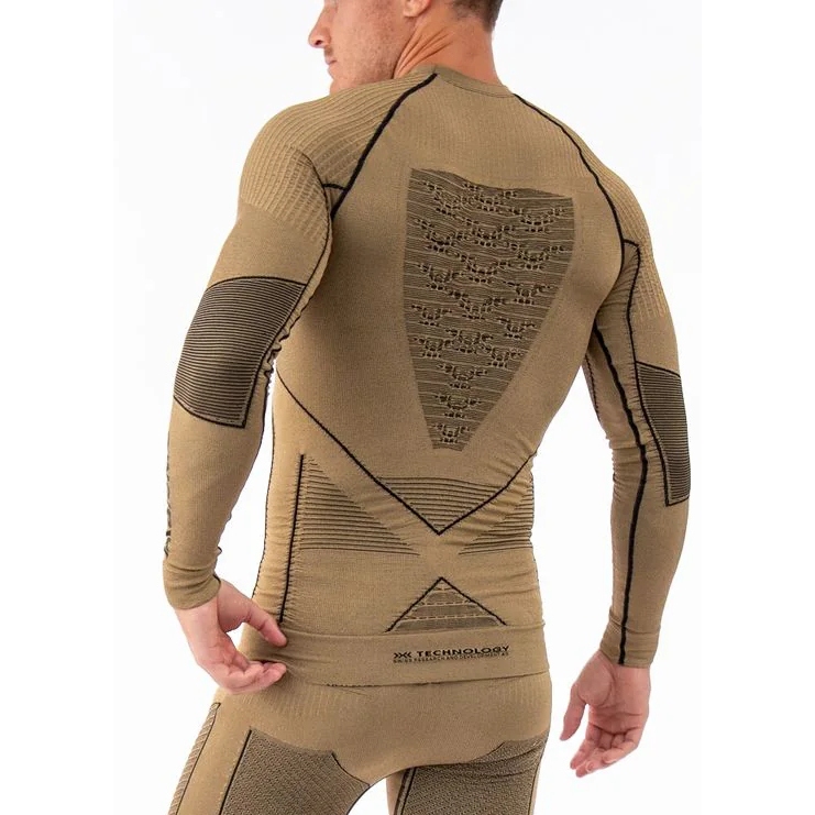 X-Bionic Radiactor 4.0 Round Neck Long Sleeves Shirt Men - gold/black