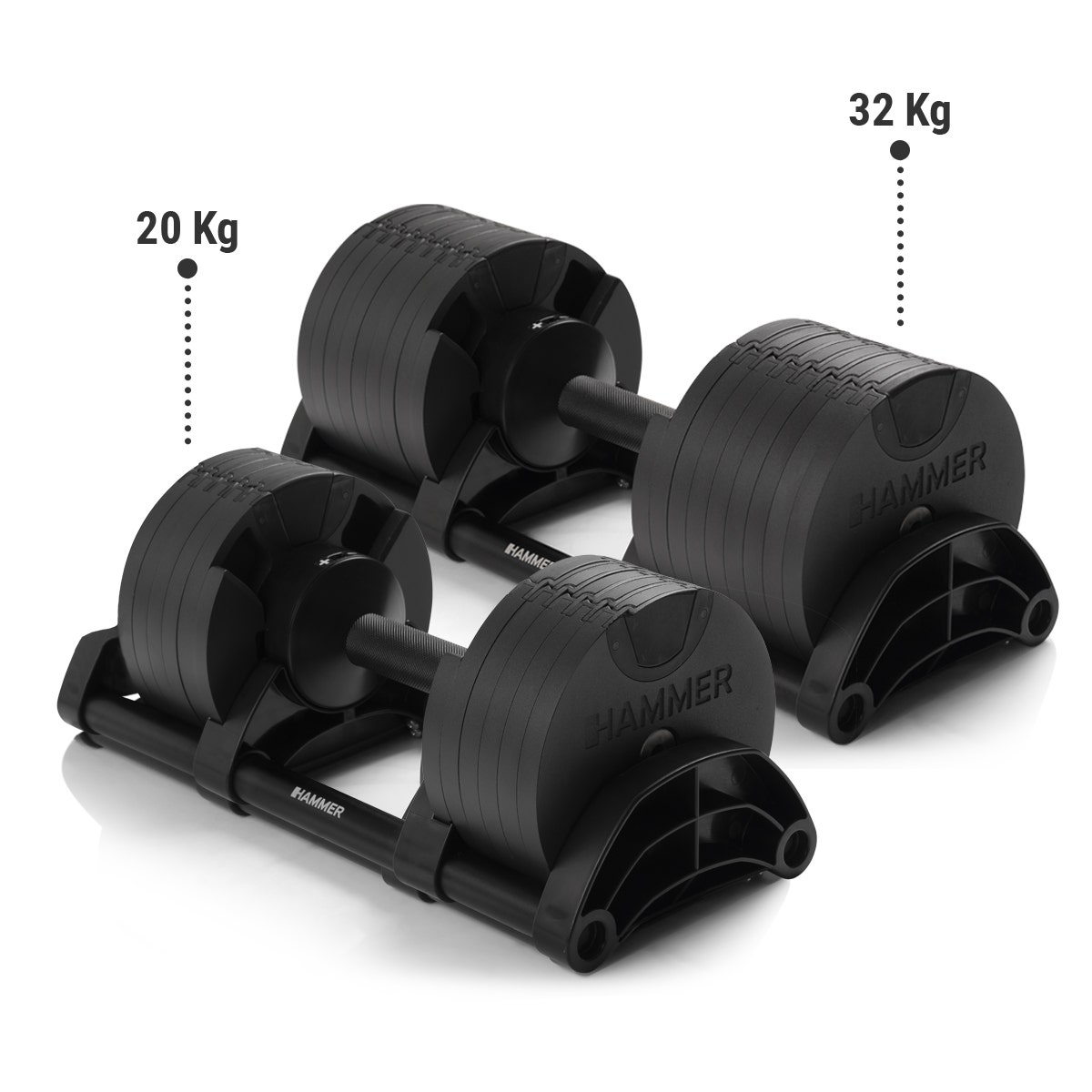 SmartLock dumbbell set